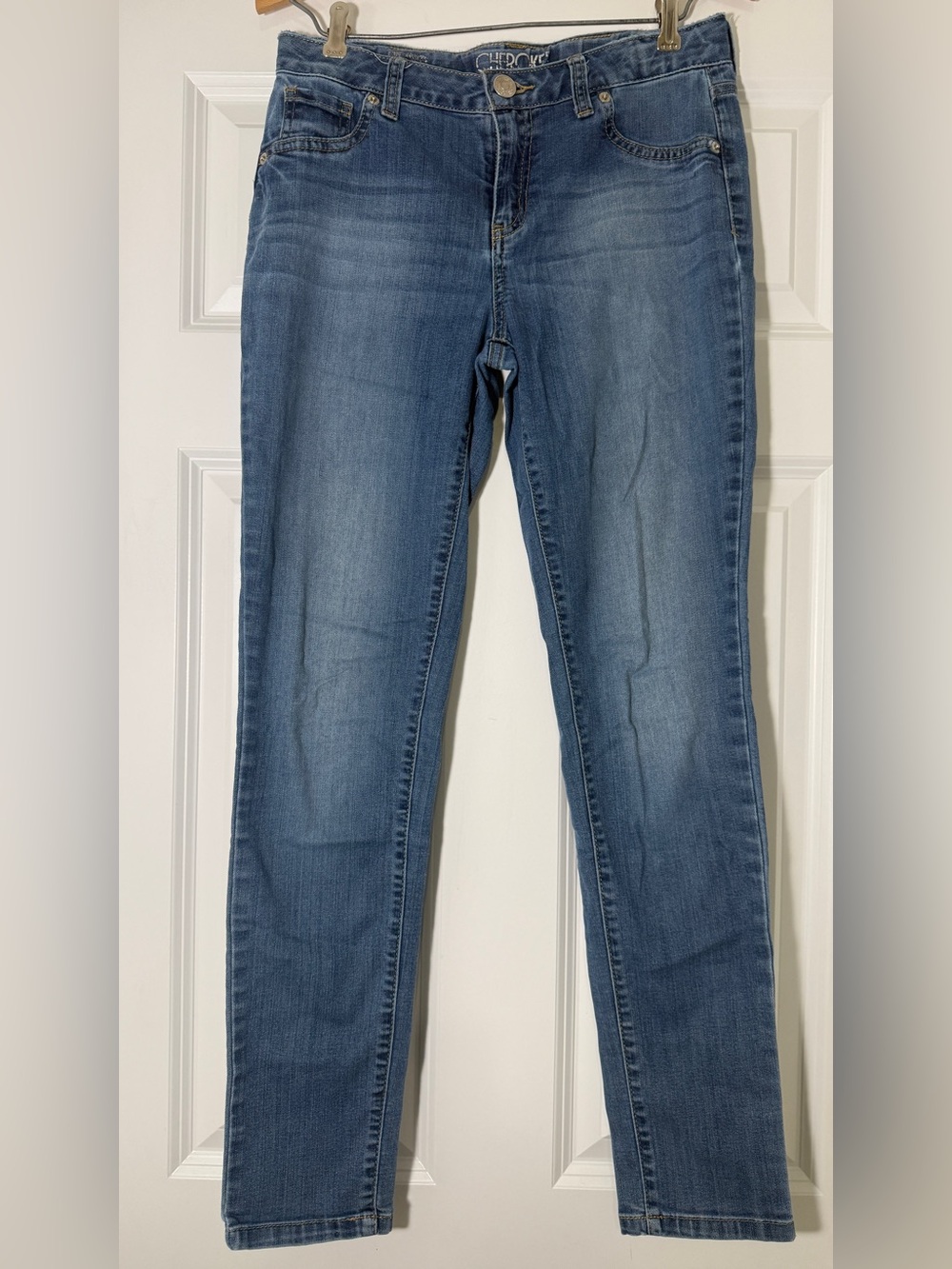 Cherokee Medium Blue Women’s Skinny Jeans